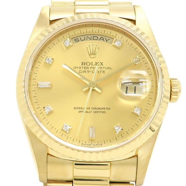 ROLEX Day-Date 18238A Case Size 36mm Men's Used Watch #41721