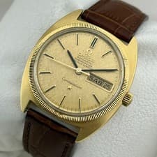 Omega Constellation Day-Date 168.029 Solid 18K Yellow Gold Cal 751 Mens Watch