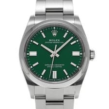 ROLEX Oyster Perpetual 36 126000 green WATCH 726141