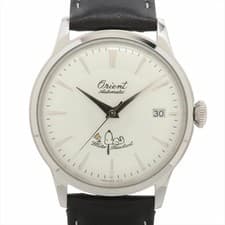 Orient Bambino 38 Peanut Collaboration RA-AC0M16S SS SS x Leather AT Siler Dial