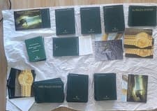 Rolex vintage and modern large lot of 118 English. German.Spanish NEW booklets!