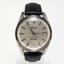 Seiko Seikomatic Weekdater 6218-8971 SS Silver Automatic Date/Day 35Jewels Men's