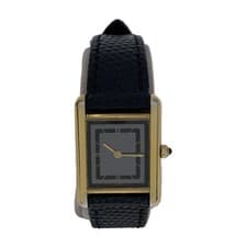 CARTIER Mast Tank SM Case Size 2.8 ×2.3cm Used Watch #31031