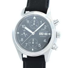 IWC Mechanical Flieger Chronograph Pilot's Watch Chrono Automatic IW370603 #199
