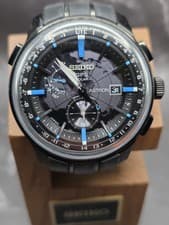Seiko Astron GPS Solar 7X52-0AK0 | Full Set | Black DLC | World Time