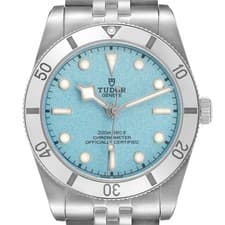 Tudor Black Bay Fifty Four Lagoon Blue Dial Steel Mens Watch 79000 Box Card