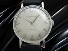 Seiko Marvel J14020 19Jewels Guilloché Honeycomb Dial Antique Manual 34.5mm Men'