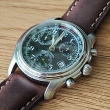 Maurice Lacroix Chronograph Ref. 04724 Swiss Made Rare Men's Watch (W0128)