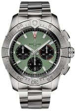 Breitling Avenger B01 Green Dial Chronograph 44mm Men's Watch AB0147101L1A1