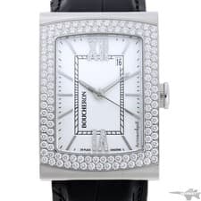 BOUCHERON REFLET XL WA009213 Automatic Cal.GP4000 Silver Dial Diamond Mens Watch