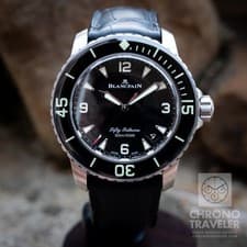 Blancpain Fifty Fathoms Automatic 5015 12B30 B52A Titanium 45mm Complete 2023