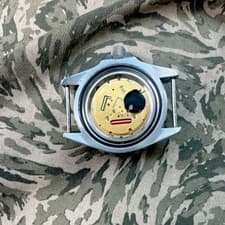 Marathon Men's Diver Wristwatch 300m Quartz Analog Black Dial Stainless Steel