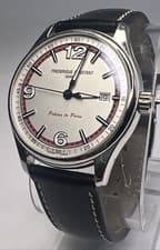 Frederique Constant PEKING TO PARIS Limited Ed. 40mm Steel Automatic Date Watch