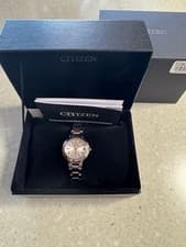 Citizen Eco Drive Watch xC Series H060 Pink Gold Timepiece Genuine Authentic