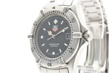 【NEAR MINT】TAG HEUER 962.013R Professional 200M Date Quartz Black Dial Mens