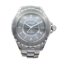 CHANEL J12 Chromatic Watch Automatic Gray Ceramic Titanium 41mm H2934