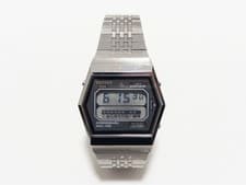 Citizen 4-096932Y Digital Wristwatch Chronograph Hex Bezel Vintage Used