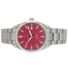 Omega Seamaster Aqua Terra 2503.60 Red Dial Limited model Japan Auto
