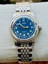 Oris Big Crown Automatic Blue Dial Stainless Steel Pointer Date Men’s Watch
