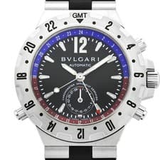 BVLGARI Diagono Professional GMT40S Automatic Black Dial Men