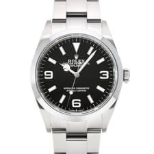 ROLEX Explorer 36 124270 black WATCH 727210