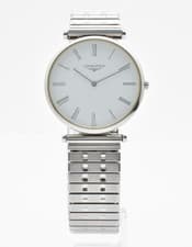 [NEAR MINT] LONGINES Grande Classic L4.709.4 Silver 33mm Men's Watch From Japan