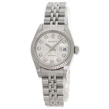 ROLEX DATEJUST 10P Diamond Watches 79174G Stainless Steel/Stainless Steel Ladies