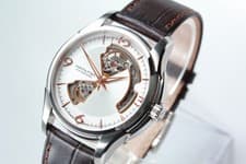 HAMILTON Jazzmaster Viewmatic Open Heart H325651 Men's Watch [Band Little Wear]