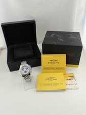 Breitling Colt Chronograph A7338011 Quartz 41mm Box Papers Silver;White;Blue