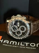 Hamilton Jazzmaster Road Chronograph Automatic Watch 46mm Mens 7750 H328160
