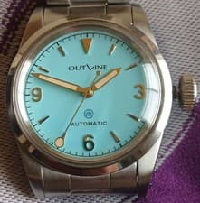 Outline 369 Blue Special Automatic Watch