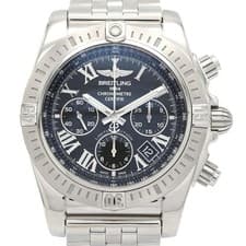 Authentic Breitling Chronomat JSP Roman Numerals Limited AB0115/S001B-RPA St...
