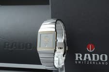 [N MINT w/Box] RADO Diastar Jubilee 152.0332.3 Gray Ceramic Quartz Men's Watch