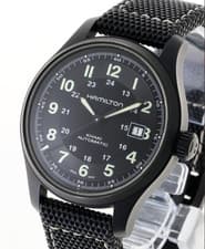 Hamilton Khaki Field Titanium Auto H70575733/H705750 Men's Watch w/Box Japan