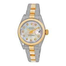 ROLEX Stainless Steel & 18K Yellow Gold 26mm Rolex Datejust 79163 Box Warranty