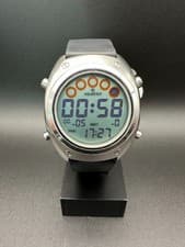 2008 Aquastar 42mm Match Race II Regatta Yacht Timer Digital LCD Watch MR 8010