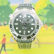 2025 OMEGA Seamaster Diver 300M Green Dial 42mm – 210.32.42.20.10.001 Full Set