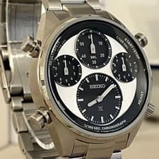SEIKO SBER001 Speedtimer Solar Chronograph Watch Excellent Condition