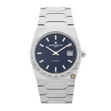 Vacheron Constantin Historiques 222  Steel Auto 37mm Blue Dial 4200H/222A-B934