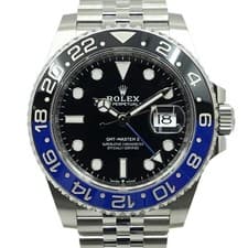 ROLEX Gmt-Master Ii Jubilee Bracelet 126710BLNR Black Men's Used Watch #36631