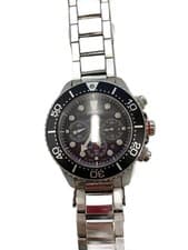 SEIKO Prospex Divers Solar Watch Analog Stainless SLV SS v175 0ad