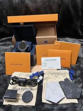 Louis Vuitton Tambour Horizon V2 QA050Z Smartwatch Men's Monogram Used w/Box JP