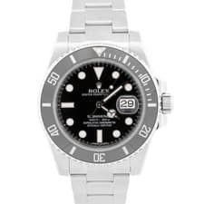 2016 PAPERS Rolex Submariner Date BLACK Steel Ceramic 40mm 116610 LN Watch BOX