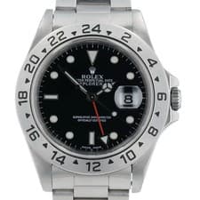 Rolex Explorer II Stainless Steel Black Dial 40mm Automatic Men’s Watch 16570