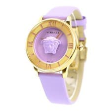 New Versace VERSACE Wristwatch Ladies VE2R00522 La Medusa Quartz Purple x Purple