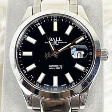 Men Automatic Water Resistant BALL Watch Marvelite NM2026C S6J-BK Engineer II