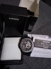 CASIO G-SHOCK GST-B100 Carbon Black Bluetooth Digital Watch
