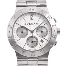 with paper BVLGARI Diagono Sports CH35S white Dial Quartz Men's Watch D#147346