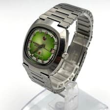 Rado Men Wristwatch Musketeer Iii Green Round Silver Automatic Work 132670