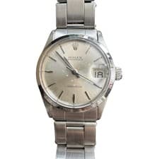 1966 Rolex Oysterdate Precision Watch 6466 30mm Stainless 24507 G2U